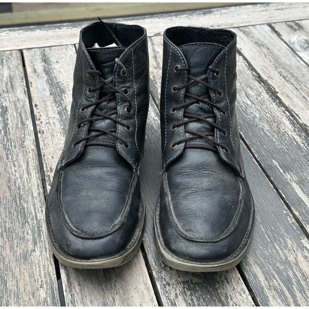 Bed Stu Curtis II Distressed Leather Chukka Boots Mens US 12 EU 45 Lace up